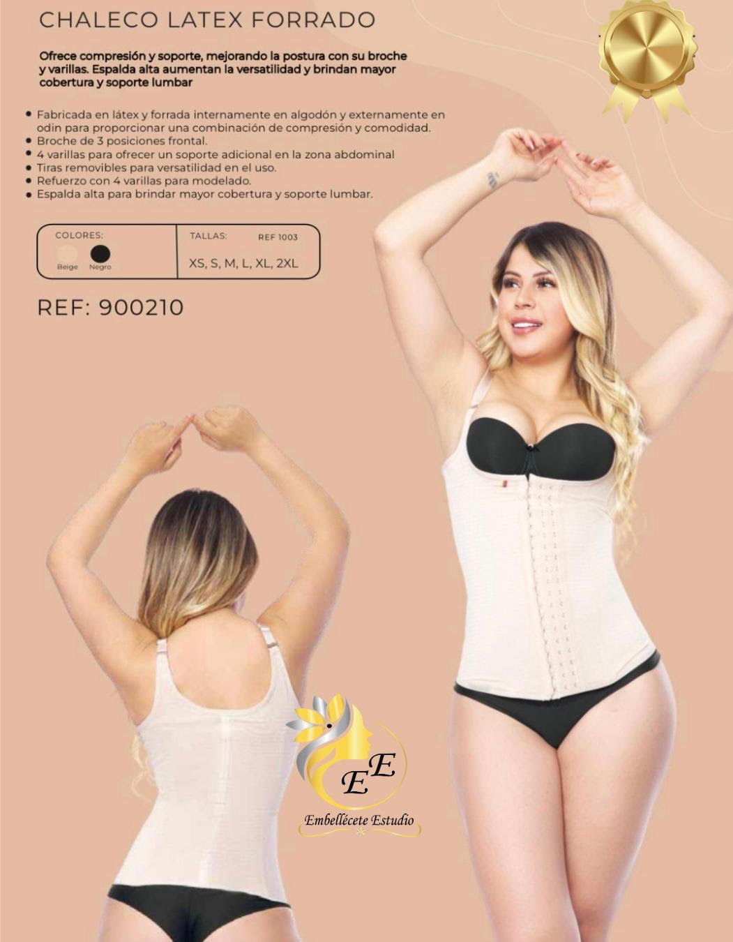 CHALECO LATEX FORRADO