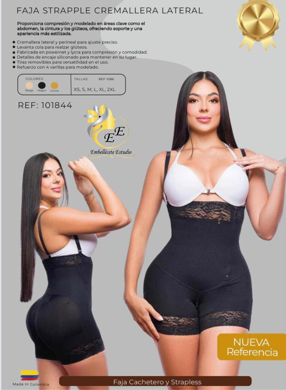 FAJA STRAPPLE CREMALLERA LATERAL