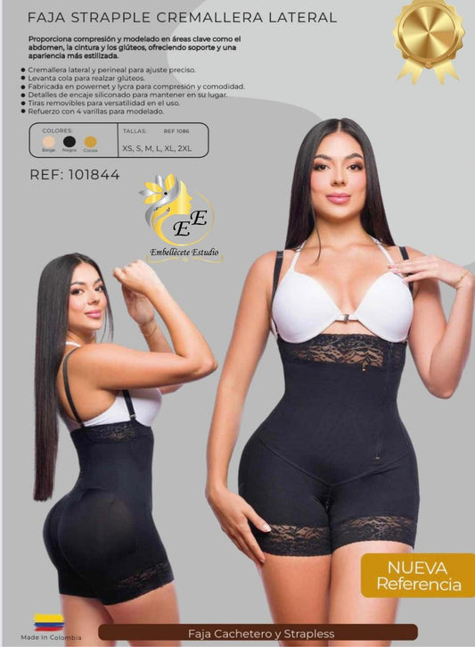 FAJA STRAPPLE CREMALLERA LATERAL