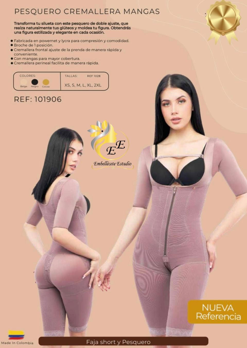 PESOUERO CREMALLERA MANGAS