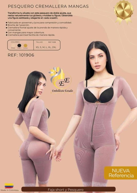 PESOUERO CREMALLERA MANGAS