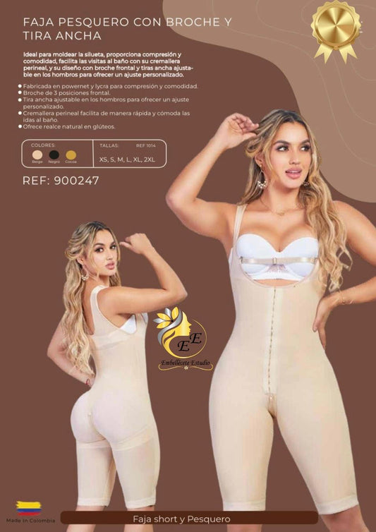 FAJA PESQUERO CON BROCHE Y  TIRA ANCHA