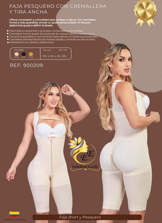 FAJA PESQUERO CON CREMALLERA Y TIRA ANCHA