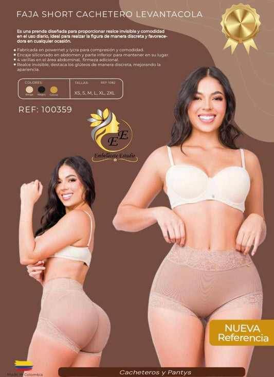 FAJA SHORT CACHETERO LEVANTACOLA